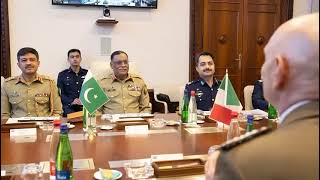 Pakistan, Italy Explore New Avenues of Defence and Security Cooperation