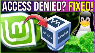 Fix Shared Folder Permission Error in VirtualBox Linux Mint
