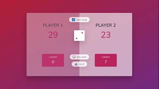 Javascript coded "Pig Game"