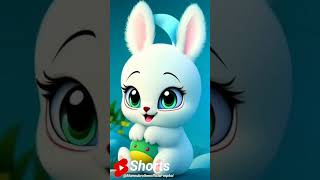 || cute baby animals || beautiful rabbit || natural status video