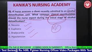 Nursing Questions Live Discussion | Very Important | Kanika's Nursing Academy | 2023