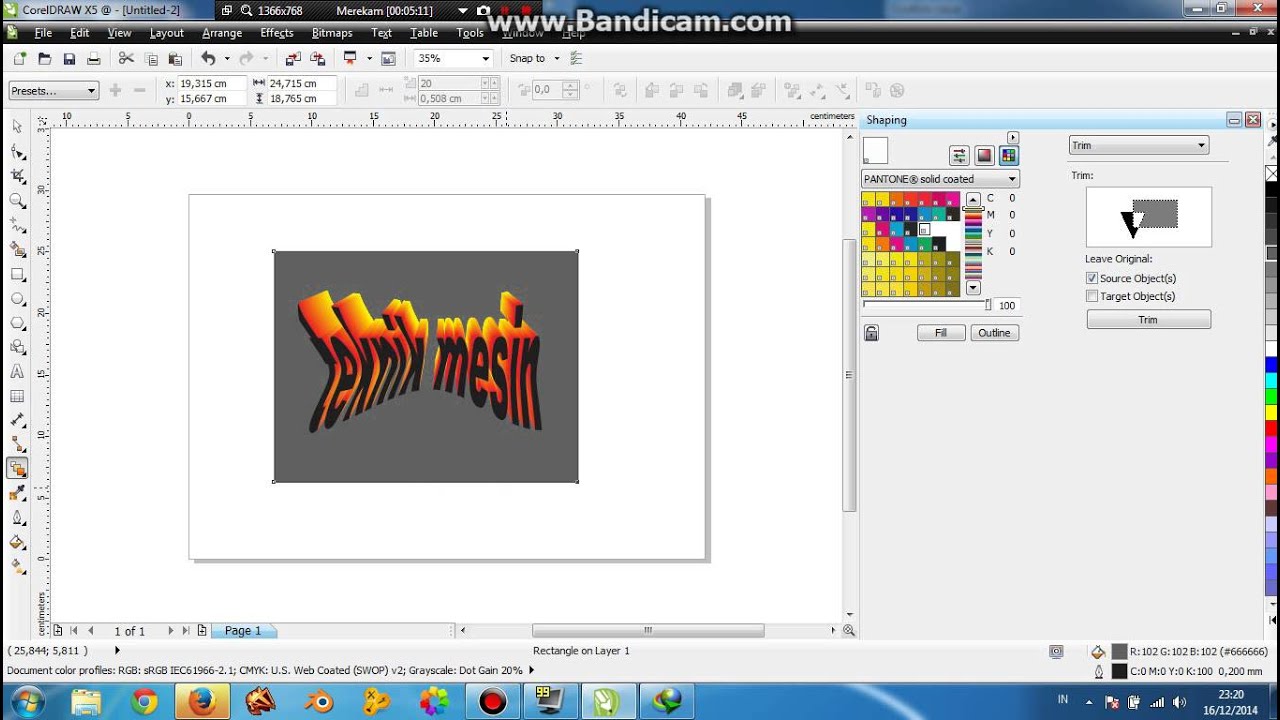 Tutorial Coreldraw Youtube