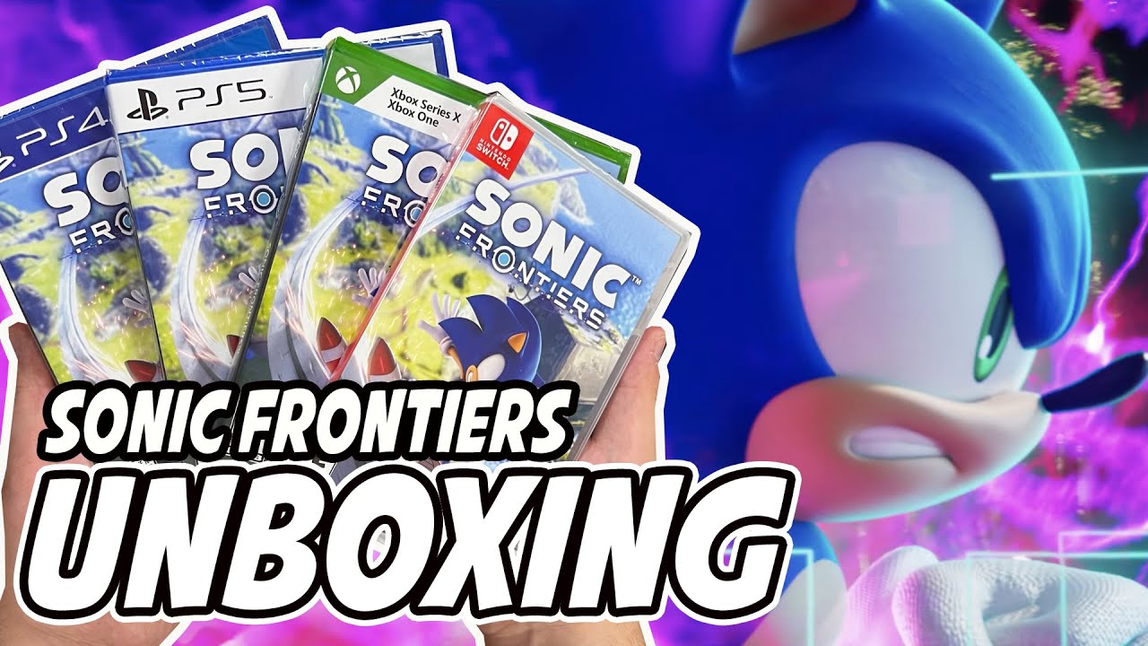 Sonic Frontiers (Launch Edition) (PS4/PS5/Switch/Xbox One/XSX) Unboxing ...