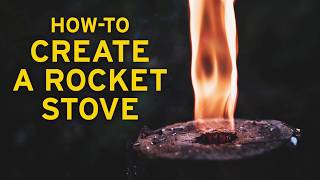 How To Make a Wooden Rocket Stove