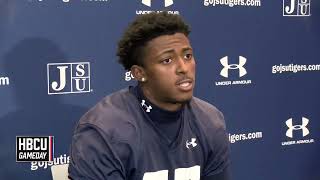 Jackson State LB Nyles Gaddy is determined to win the Celebration Bowl with JSU