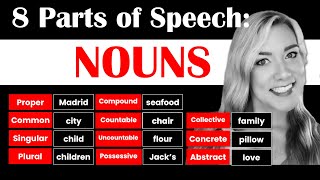 11 Types of Nouns with Examples | Parts of Speech in English Grammar