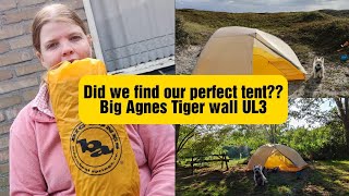 Did we find our perfect tent?? 🏕️Big Agnes Tiger wall UL3