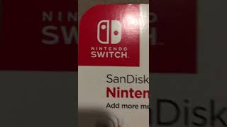 I Purchased 2x #Sandisk #NintendoSwitch 256 Gb Memory Cards for $89.99.