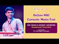 Swathi Thirunal Krithis | NRI Carnatic Music | Shri. Vishaal R. Sapuram | PFA