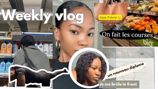 WEEKLY VLOG : Routine sport + Selfcare + courses + DUPE POLENE 🤔