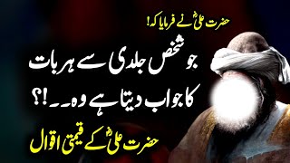 Hazrat Ali Ra Quotes | Hazrat Ali k Aqwal | Aqwal E Zareen in Urdu | Quotes of Hazrat Ali in Urdu