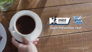 Darlie All Shiny White Supreme - Stain Prevention Test