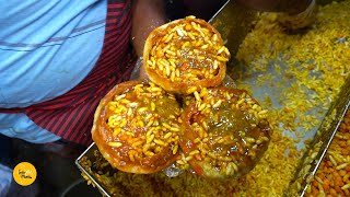 Vadodara Famous Pyarelal Ke Bhel Kachori Rs. 30/- Only l आपने ऐसी कचौड़ी कभी नहीं खायी होगी l