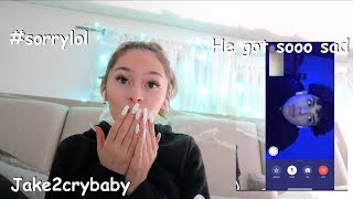 Telling him I don't want to meet him anymore PRANK