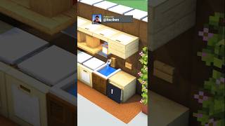 Minecraft Realistic Sink 😍 (Your Way's Better) #shorts #minecraft