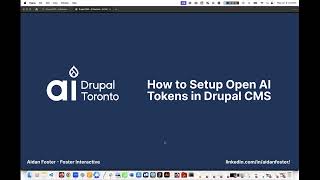 AI Drupal to Setup Open AI On Drupal CMS