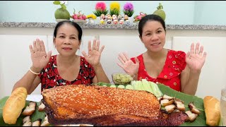 Lần Đầu Mẹ Làm Heo Quay Chảo Da Giòn Tan Thành Công Hơn Mong Đợi | DHEGCT