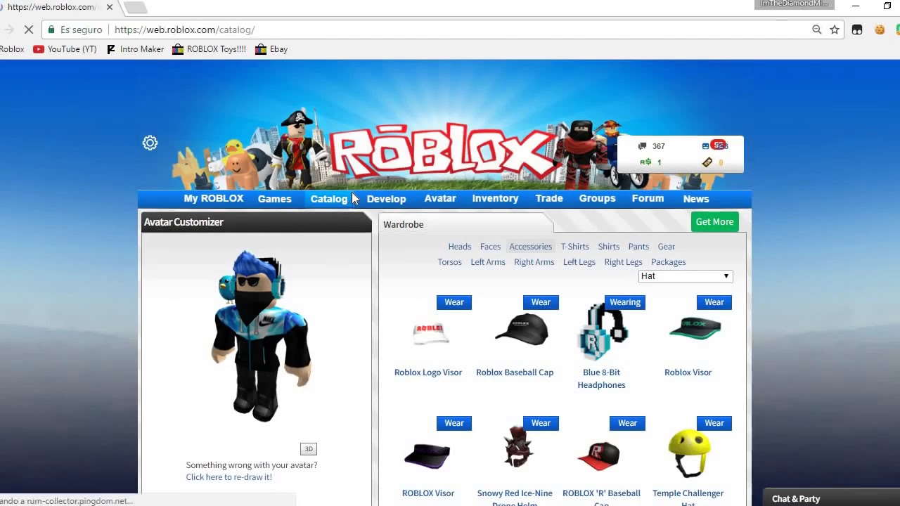 Roblox через сайт