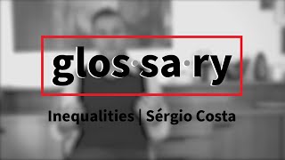 Sérgio Costa - Glossary: Inequalities