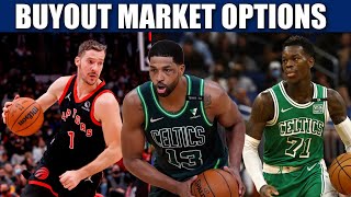 Philadelphia 76ers NBA buyout options | Dennis Schroder , Tristian Thompson, Goran Dragic