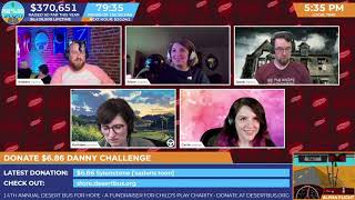 DB2020 - Andrew challenges chat to donate to donate their best Danny ($6.86 donation)