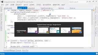 AngularJS end-to-end web app tutorial Part III