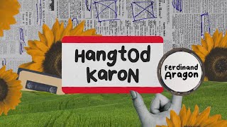 Ferdinand Aragon - Hangtod Karon (Official Lyric Video)