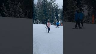 Ski at Cypress Mountain, West Vancouver, BC #shorts #shortvideo