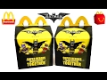 2017 McDONALD'S THE LEGO BATMAN MOVIE HAPPY MEAL TOYS BOX SET COLLECTION US BARBIE HOT WHEELS REVIEW