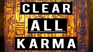 Clear Present & Past Karma Subliminal (Powerful + Effective!) | Receiving Love