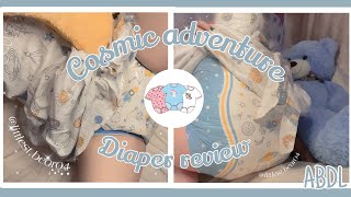 @cutieplusu cosmic adventure diaper review ||Little space||