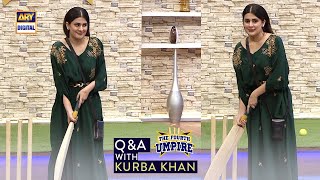 Q&A With Kubra Khan | The Fourth Umpire Express |  | Fahad Mustafa #TheFourthumpire