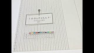 graduation pattern pattern grading ruler set.