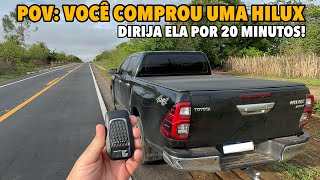 POV VIDEO - TOYOTA HILUX SRV 2021 🇧🇷