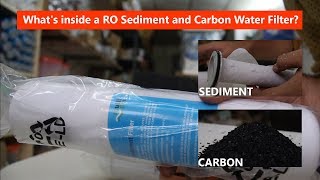 What's inside a RO Sediment and Carbon Water Filter? (Delhi)