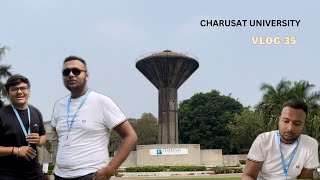 CHARUSAT university me ye kya ho raha hai 😳🤯         | tilak parmar vlogs |