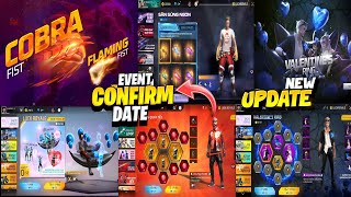 Next universal ring event 🥳🔥| Cobra bundle return | Cobra fist moco store | Emote royale free fire