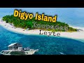 One of the Most Beautiful ISLAND in Leyte with white sand Bar the DIGYO ISLAND Philippines.