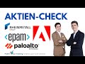 Rheinmetall / EPAM kaufen? Adobe und Palo Alto Networks im Check!