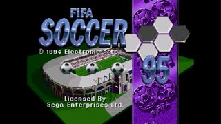 Anniversary Playthrough | FIFA Soccer 95 | World Playoffs | as Brazil