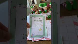 Helpful Elf Notes, family tradition for getting ready for Christmas with kids