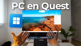 Meta Quest 3 y 3s como PANTALLA de mi Windows PC 🔥 ¡OFICIAL!