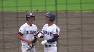 2019夏／理大附・梶川／左中間2点2塁打／vs 岡山東商