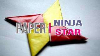 How To Make A PAPER STAR NINJA At Home