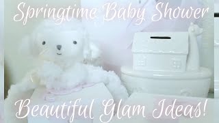 DIY | SPRING AND SUMMER BABY SHOWER! | GLAM BABY SHOWER IDEAS! | QUICK - SIMPLE - EASY DIY 2020