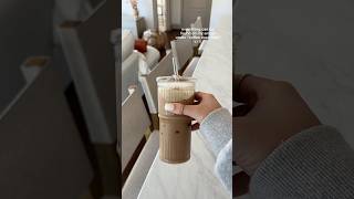 iced coffee🧋 #coffee #coffeetok #asmrcoffee #coffeetime #coffeebar #asmr #satisfying #asmrsounds