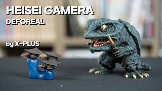 [4K UHD] 거북이 삼형제 데포리얼 헤이세이 가메라 3부작 피규어 리뷰!! Deforeal Heisei Gamera figure review!!