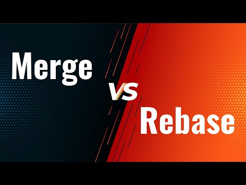 Git Merge Vs Rebase. - YouTube