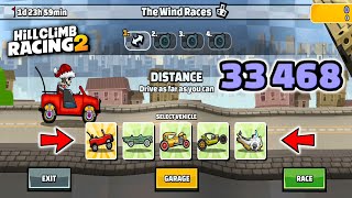 Hill Climb Racing 2 - HOW TO 33468 POINTS in New Team Event THE WIND RACES