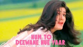 Hum To Deewane Hue Yaar 4k Video - Baadshah 1999 Shahrukh Khan, Twinkle Khanna